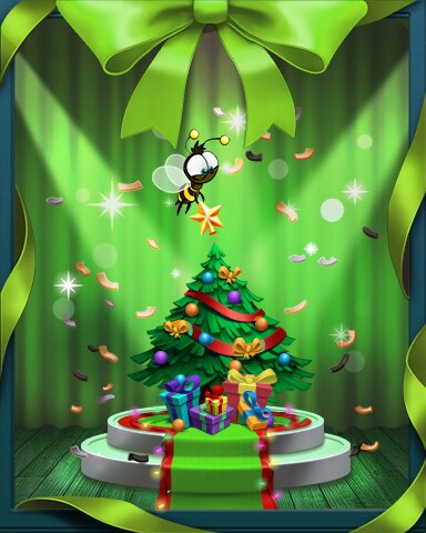 Kiki Decorating Tree Badge - Garden Blast