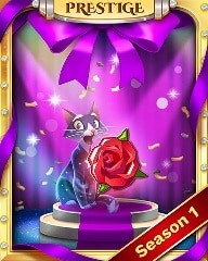 Prestige Friendship Bouquet Badge - Bejeweled Stars