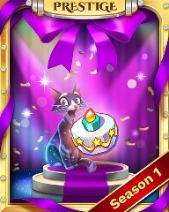 Prestige Party Saved! Badge - Bejeweled Stars