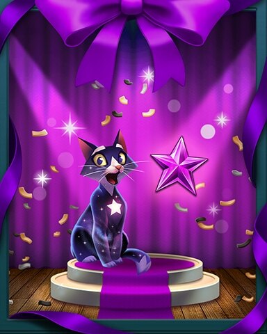 Starry Spruce Badge - Bejeweled Stars Starry Spruce Badge - Bejeweled Stars