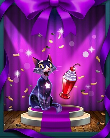 A Milkshake Mission Badge - Bejeweled Stars A Milkshake Mission Badge - Bejeweled Stars