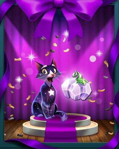 The Ghostly Pumpkins Badge - Bejeweled Stars The Ghostly Pumpkins Badge - Bejeweled Stars