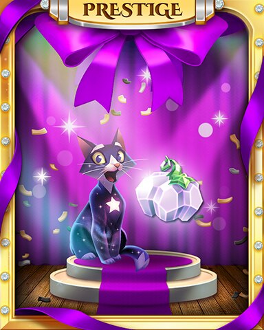 The Ghostly Pumpkins Prestige Badge - Bejeweled Stars The Ghostly Pumpkins Prestige Badge - Bejeweled Stars