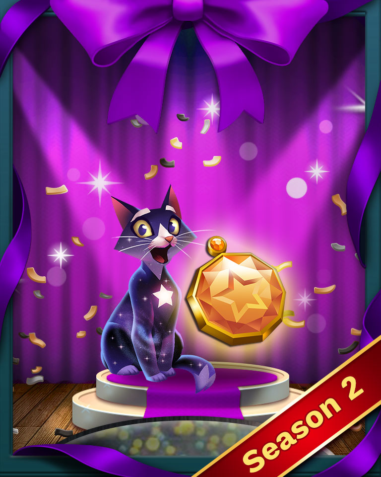 Shimming Celebration Badge - Bejeweled Stars