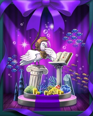 Burnaby's Atlantean Treasure Badge - Mahjong Sanctuary Burnaby's Atlantean Treasure Badge - Mahjong Sanctuary