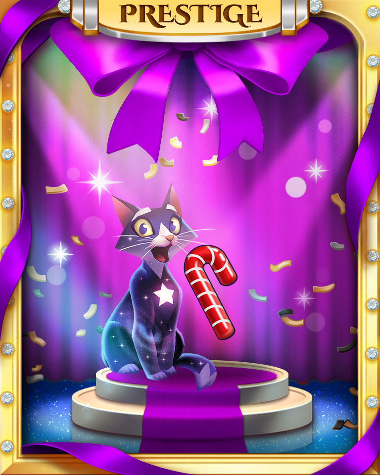 Best Is Yet To Crumb Prestige Badge - Bejeweled Stars