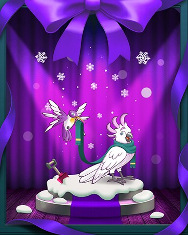 Sir Burnaby With Scarf Badge - Mahjong Sanctuary Sir Burnaby With Scarf Badge - Mahjong Sanctuary