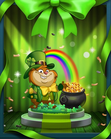 Jimmy's St. Patrick's Party Badge - Peggle Blast HD