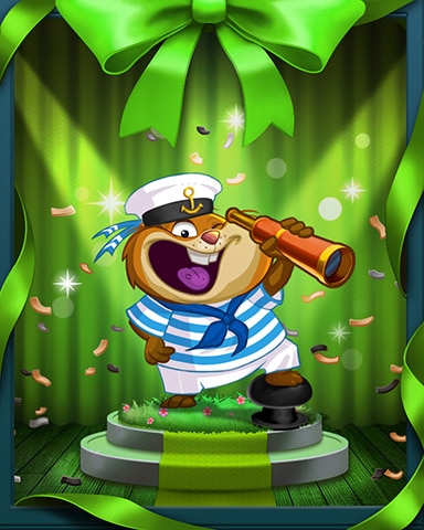 Soggy Seas Badge - Peggle Blast HD