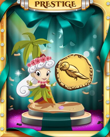 Polynesian Pets Prestige Badge - Solitaire Blitz