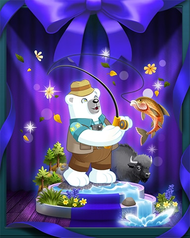 Bearnard River Fishing Badge - Snowbird Solitaire
