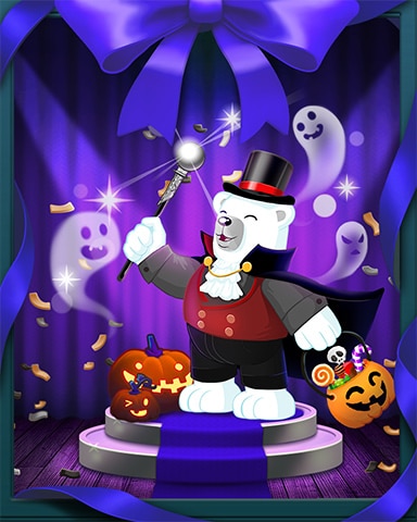 Beach Spook-tacular Badge - Snowbird Solitaire