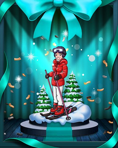 Antoinette Bundled Up Badge - Sweet Tooth Town