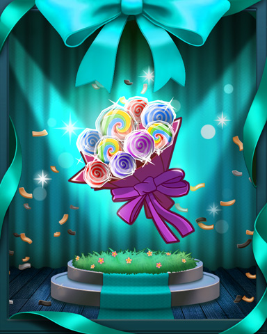 Sweet Spring Bouquet Badge - Sweet Tooth Town