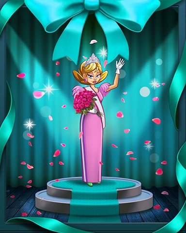 Majorette Gets Roses Badge - Sweet Tooth Town