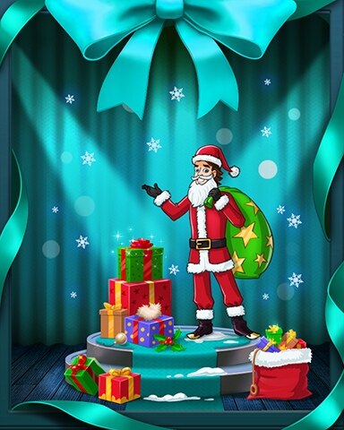 Mr. Coco Santa Badge - Sweet Tooth Town Mr. Coco Santa Badge - Sweet Tooth Town