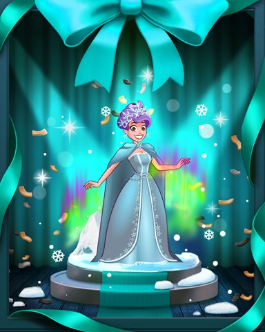 Snow Queen Is Back In Town Badge - Sweet Tooth Town