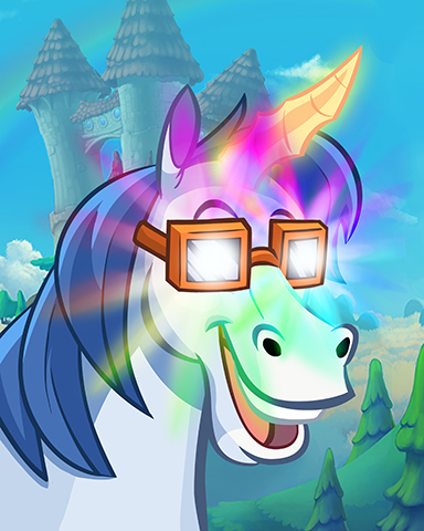 Bjorn Goggles Badge - Peggle Blast HD