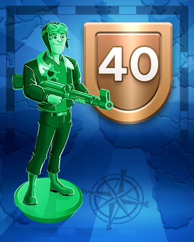 Rank 40 Badge - RISK: Pogo Domination