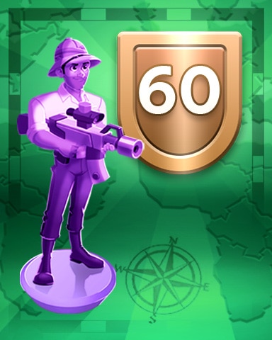 Rank 60 Badge - RISK: Pogo Domination