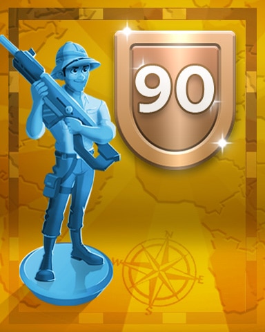 Rank 90 Badge - RISK: Pogo Domination