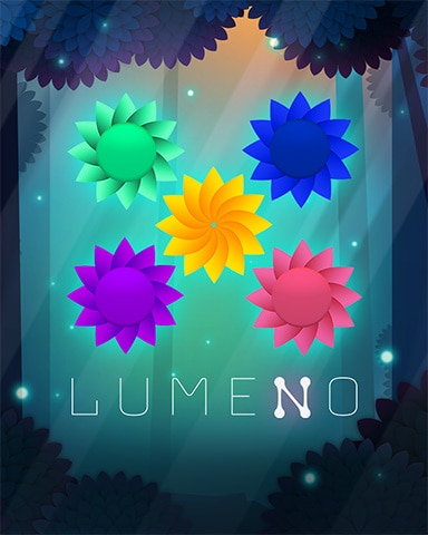 Luminous Flowers Badge - Lumeno