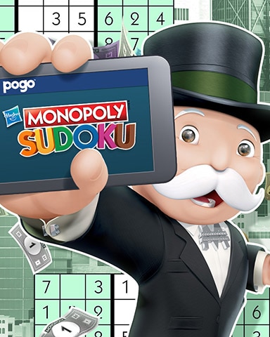 MONOPOLY Sudoku Anywhere Badge - MONOPOLY Sudoku