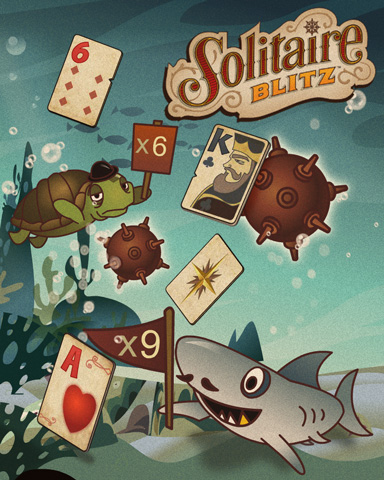 Solitaire At Sea Badge - Solitaire Blitz