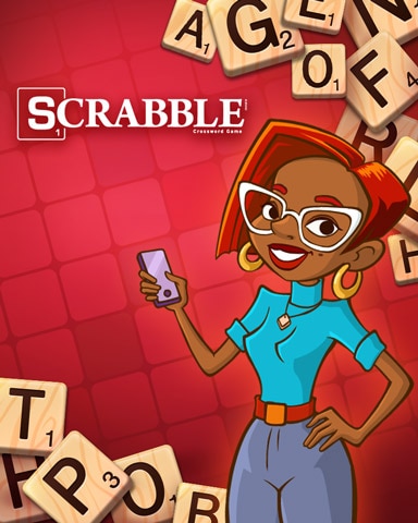 Meet Anna Grahams Badge - SCRABBLE