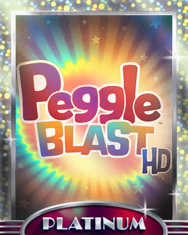 Welcome To Peggle Platinum Badge - Peggle Blast HD