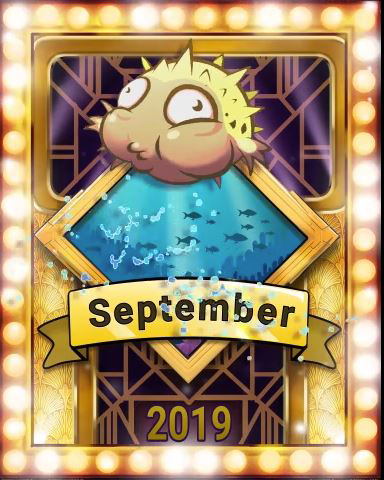 Pogo September Swim Victory Badge