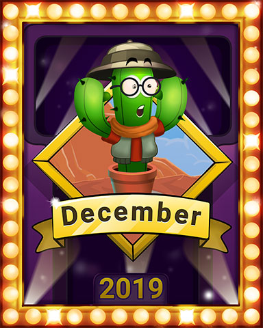 December Popathon Lap 3 Badge - Poppit! Bingo