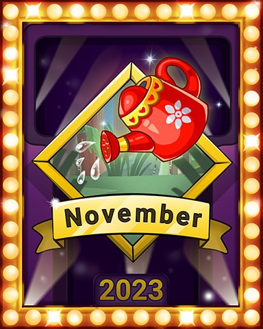 Gardens Galore Lap 4 Badge - Garden Blast