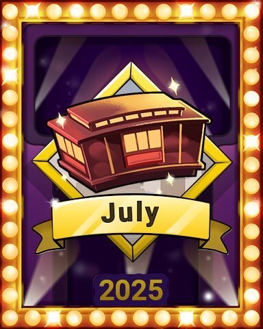 July Jetsetters Lap 4 Badge - Jet Set Solitaire