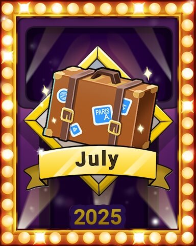 July Jetsetters Lap 3 Badge - Jet Set Solitaire