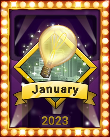 Monopoly Sudoku New Year Lap 3 Badge - MONOPOLY Sudoku