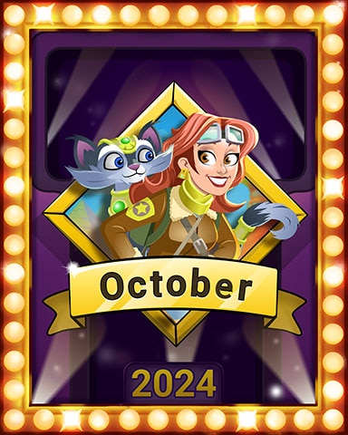 Pumpkin Payout Lap 1 Badge - Pogo™ Slots