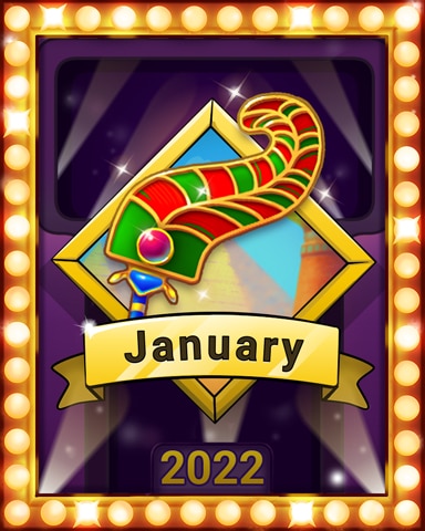 January Spin Lap 2 Badge - Pogo™ Slots