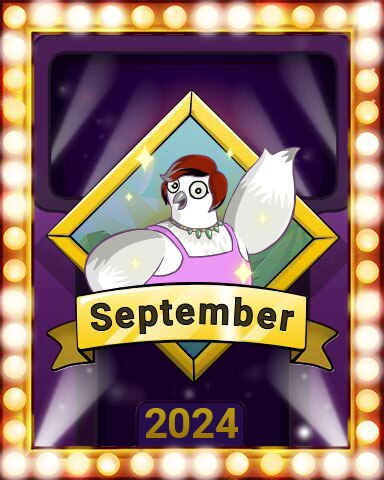 Pogo September Solitaire Slam Reward Badge