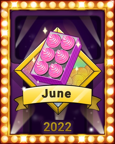 Sweetest June Lap 1 Badge - Sweet Tooth Town
