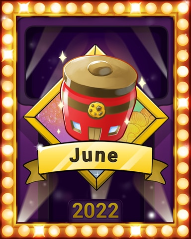 Sweetest June Lap 2 Badge - Sweet Tooth Town
