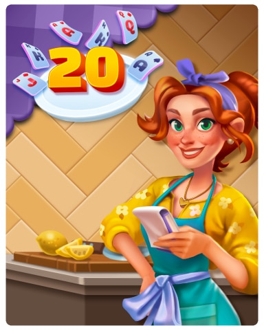 Rank 20 Badge - Card Scramble
