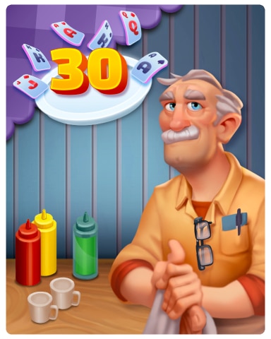 Rank 30 Badge - Card Scramble