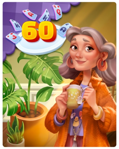 Rank 60 Badge - Card Scramble