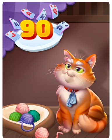 Rank 90 Badge - Card Scramble