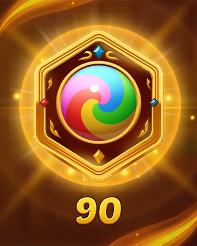 Rank 90 Badge - Matching Moments Rank 90 Badge - Matching Moments