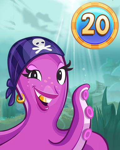 Pearl's Pal Badge - Peggle Blast HD