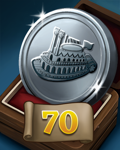 Cruising Courier Badge - Thousand Island Solitaire HD