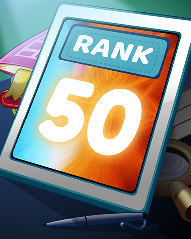 Rank 50 Badge - Word Search Daily HD