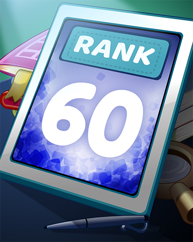 Rank 60 Badge - Word Search Daily HD
